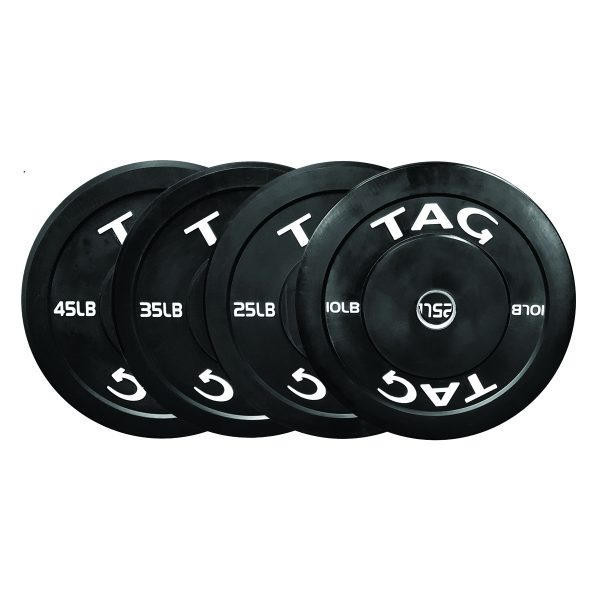 TAG Fitness Rubber Bumper Plates