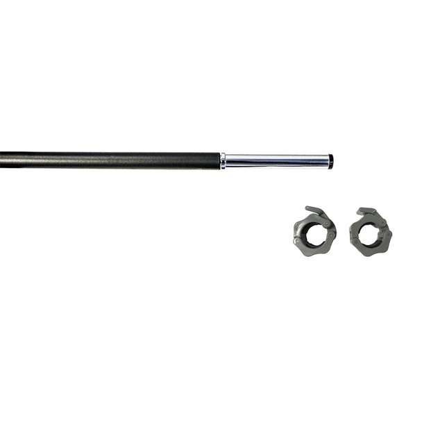 TKO Padded Lightweight Bar and Quick-Release Collars for Cardio Pump Set