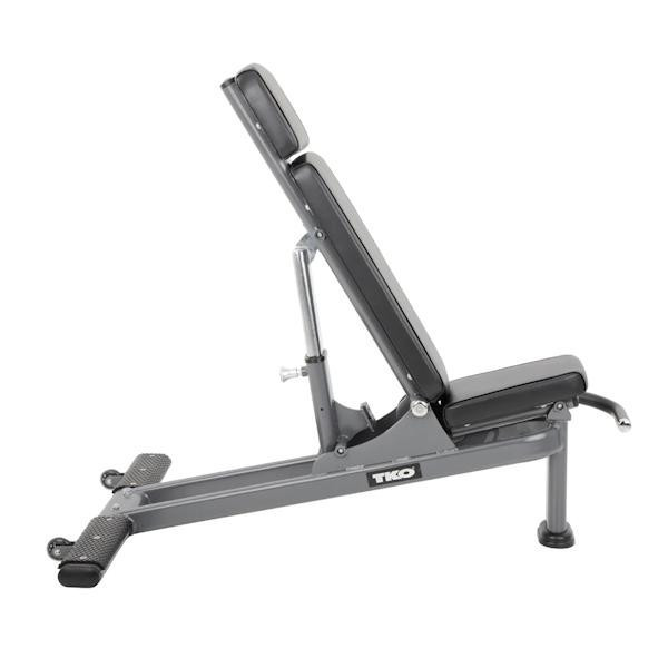 TKO Multi-Position Strength Bench in High Incline Setting