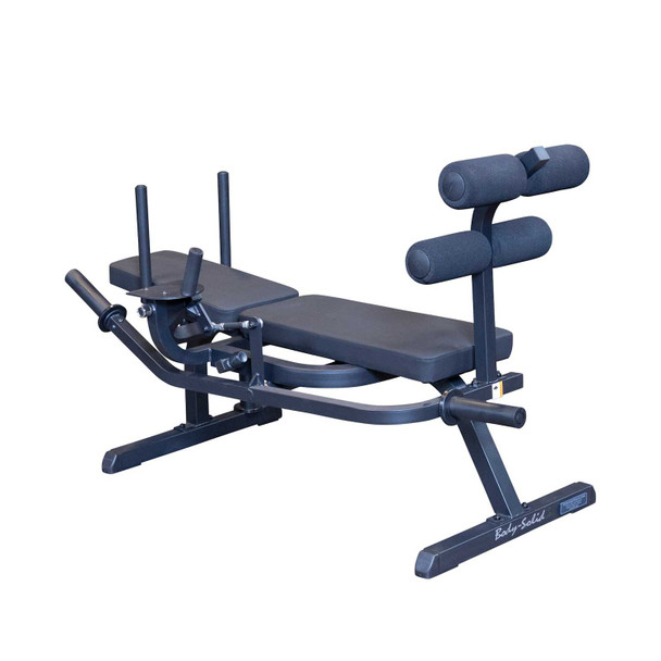 Body-Solid (GAB100B) Horizontal Ab Bench - Starting Position