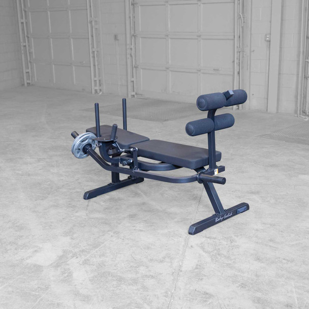 Body-Solid Plate-Loaded Ab Bench w/ Optional Plates