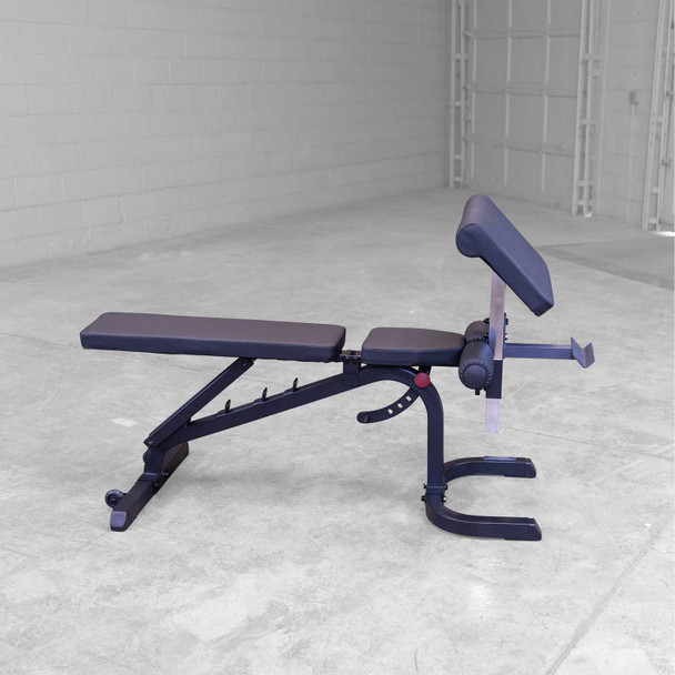 Body-Solid FID Weight Bench w/ Optional Arm Curl Attachment