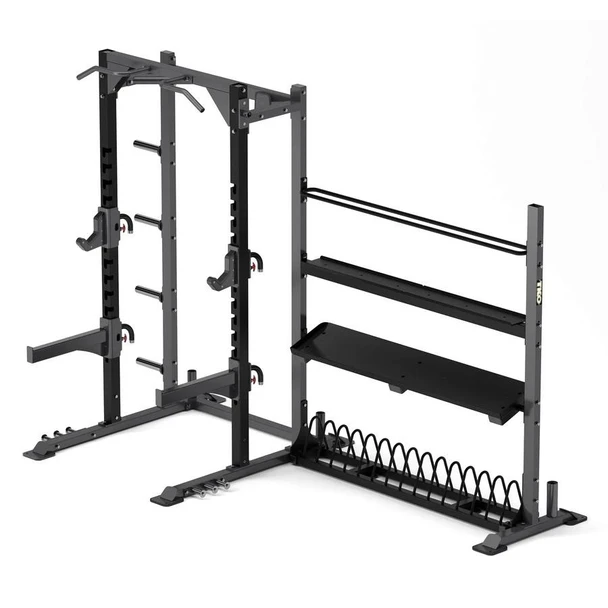 TKO Commercial Half Cage with Integrated Equipment Storage