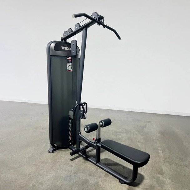 TKO (8801-BK) Lat Pull/Mid Row Machine in Fitness Room