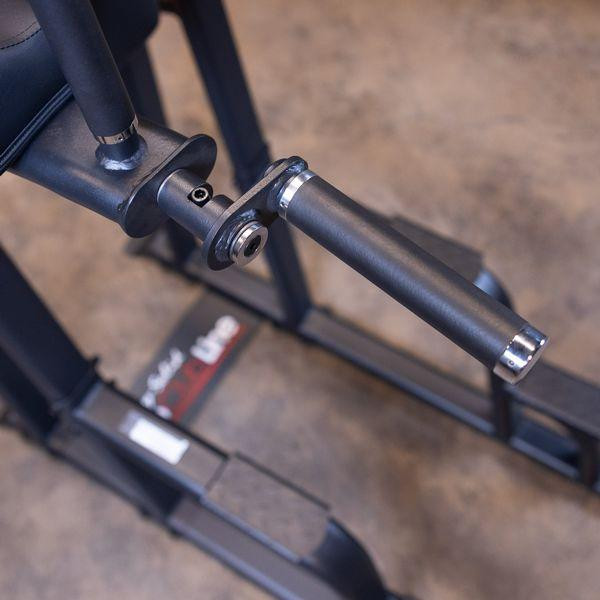 Body-Solid Pro Clubline Power Tower - Rotating Dip Handle Close View