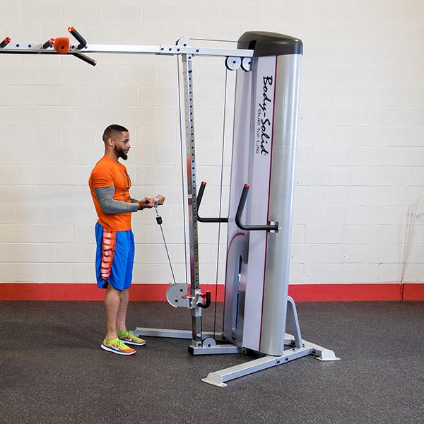 Body-Solid Cable Crossover (S2CCO) - Bicep Curl Exercise