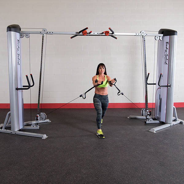 Body-Solid (S2CCO) Cable Weight Machine - Upper Chest Cable Exercise