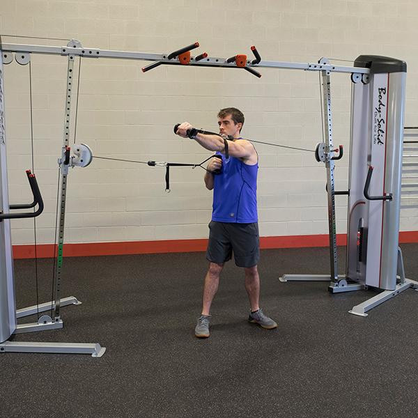 Body-Solid (S2CCO) Series II Cable Crossover - Functional Cable Twist Exercise