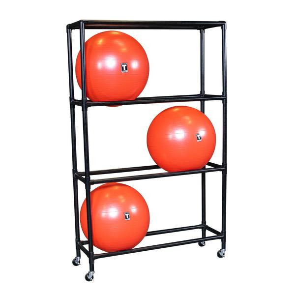 Body-Solid (SSBR100) Balance Ball Rack w/ Wheels