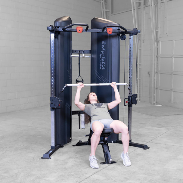 Body-Solid Series II Cable Machine with Optional Workout Bench