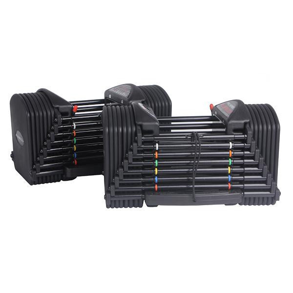 PowerBlock Compact Selector Dumbbells with Urethane-Coated Plates