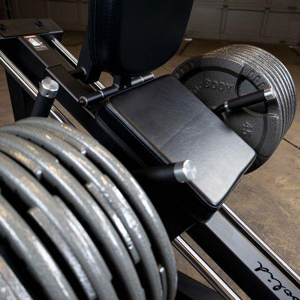 Body-Solid (GCLP100) Compact Leg Press - Seat Pad Close View