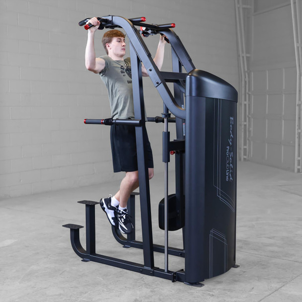 Body-Solid (S2ACDX) Series II Chin Dip Assist - Wide Grip Pull-Up Exercise