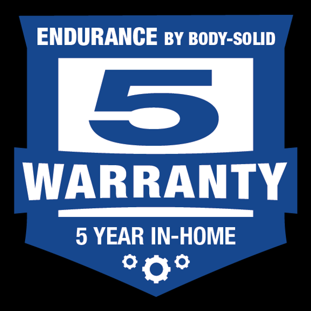 Body-Solid 5 Year In-Home Warranty