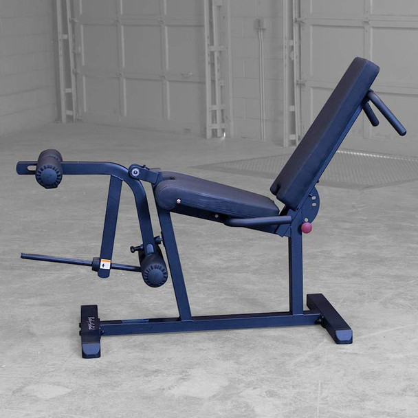 Body-Solid (GLCE365B) Leg Extension/Curl - Leg Extension Mid Back Pad Setting