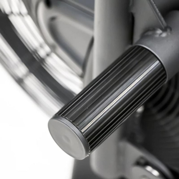 TKO (8AB) AirRaid Fan Exercise Bike - Foot Rest Peg Close View