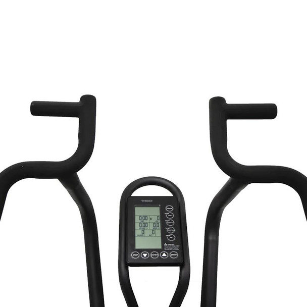 TKO (8AB) AirRaid Fan Exercise Bike - Multi-Grips and Upper Console Display