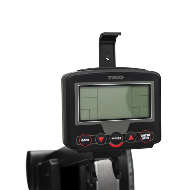 TKO (8AR) AirRaid Rowing Machine - Upper Console Display Close View