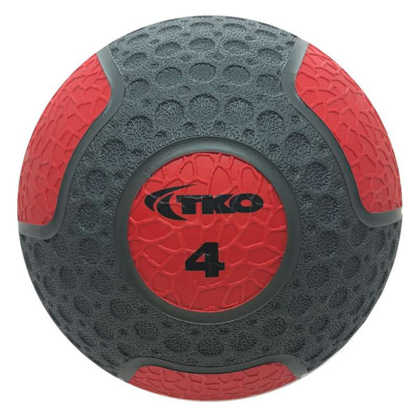 TKO 4 lb Double-Dimpled Rubber Training Ball