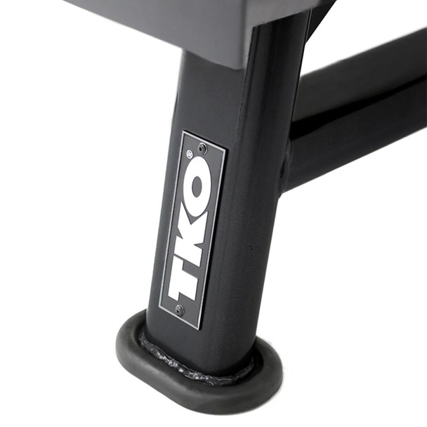 TKO Two-Tier Bell Rack Showing Support Leg