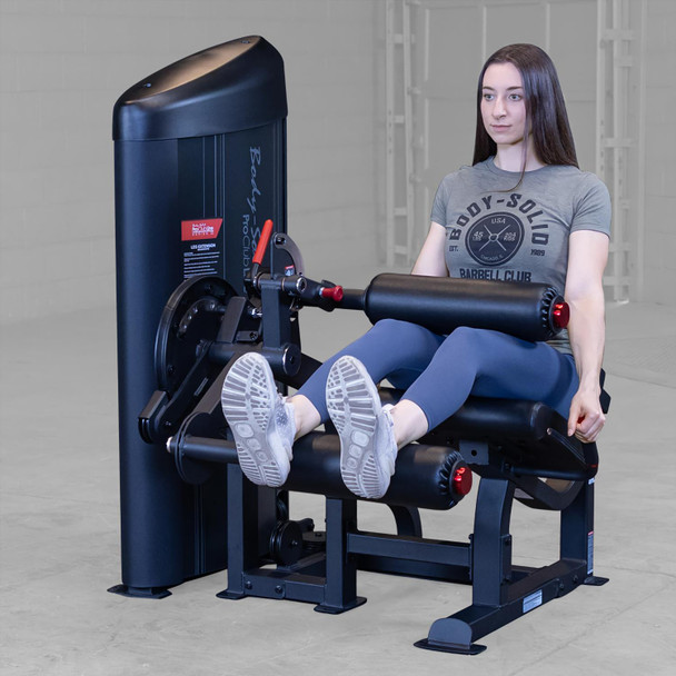 Body-Solid (S2LECX) Leg Extension & Curl - Seated Hamstring Curl Front View