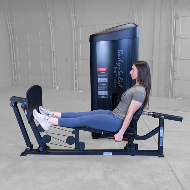 Calf Exercise on Body-Solid Leg Press Machine