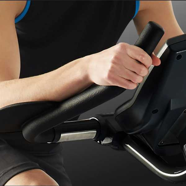 Inflight Fitness (B6) Stationary Exercise Bike Handlebar w/ Heart Rate Sensors