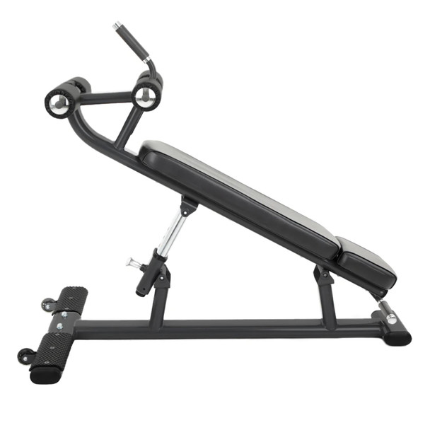 TKO (875CB-BK) Adjustable Decline Ab Bench - Side View