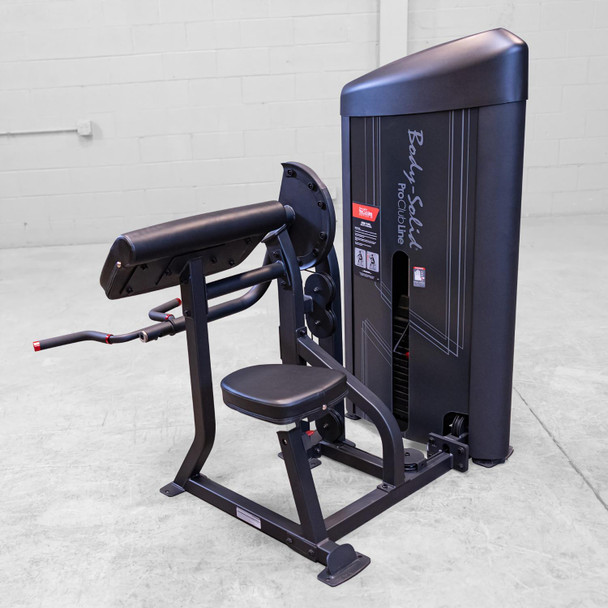 Body-Solid Clubline Arm Trainer with Selectorized Resistance