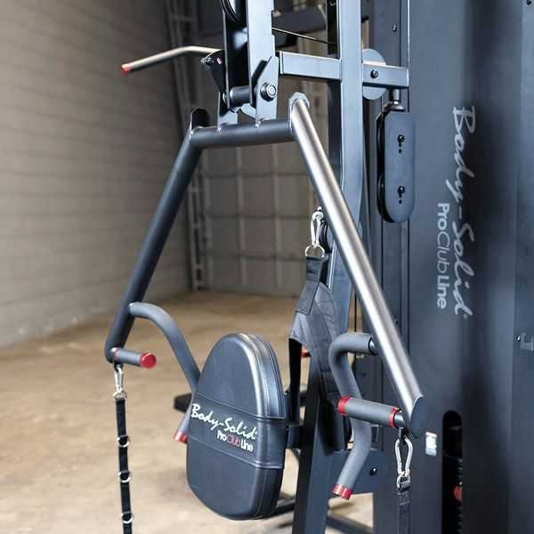 Body-Solid Chest Press Module Showing Multi-Grip Handles