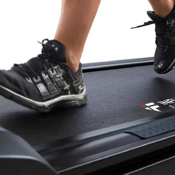 Inflight Fitness Indoor Running Trainer Showing Cushioned Belt