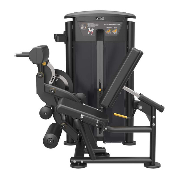 TAG Fitness Elite Leg Extension & Curl - Side View