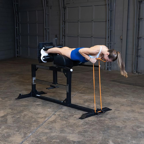 Body-Solid (SGH500B) Glute Ham Developer - Band Pegs