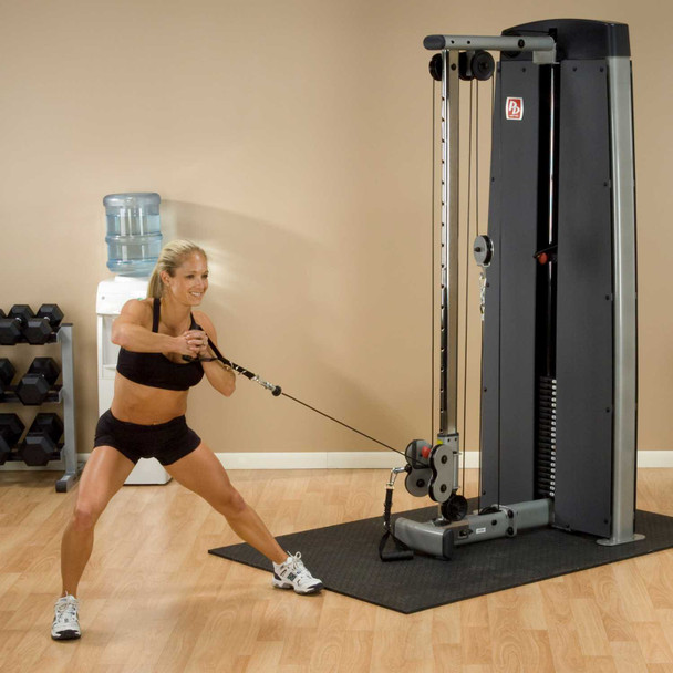 Body-Solid Rotary Cable Trainer Abdominal Twist Exercise