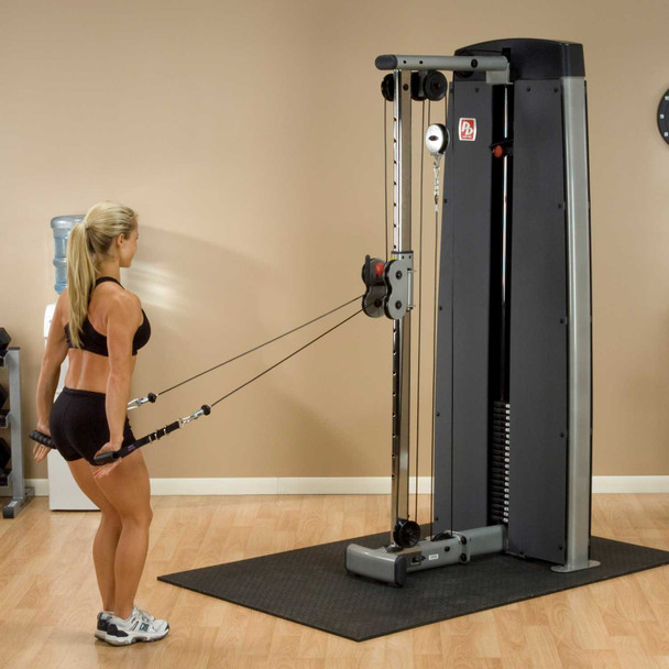 Body-Solid Rear Pull Upper-Back Cable Exercise from Weight Machine