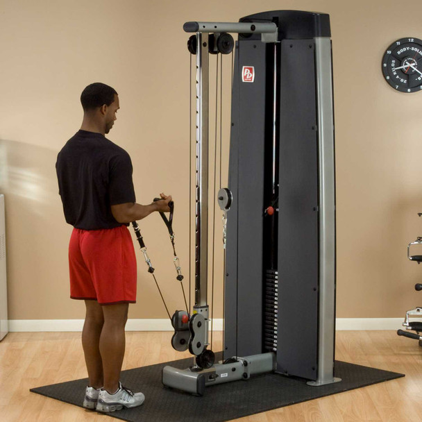 Body-Solid Biceps Curl Exercise From Single Cable Station