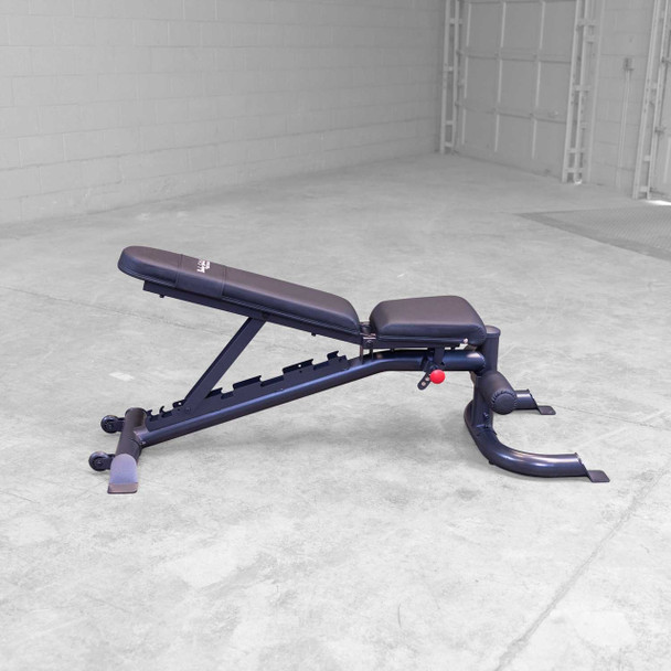 Body-Solid Adjustable Exercise Bench Low Incline Position