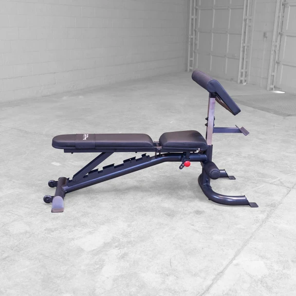 Body-Solid (GFID100B) Leverage FID Bench w/ Optional Arm Curl Attachment