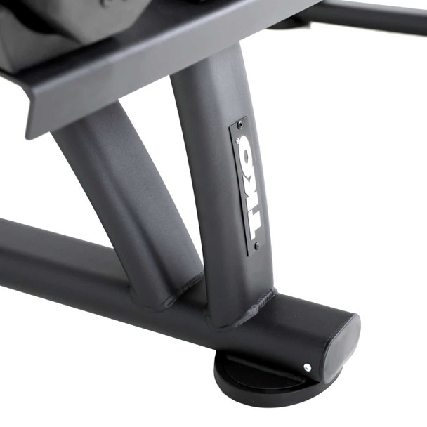 TKO (7051B-BK) 2-Tier Saddle Dumbbell Rack - Frame Close View