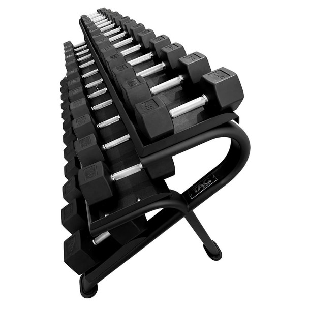 TAG Hex-Mega Dumbbell Rack w/ Optional Weights