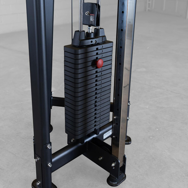 Body-Solid (SJG100) 4-Station Jungle Gym - Selectorized Steel Weight Stack