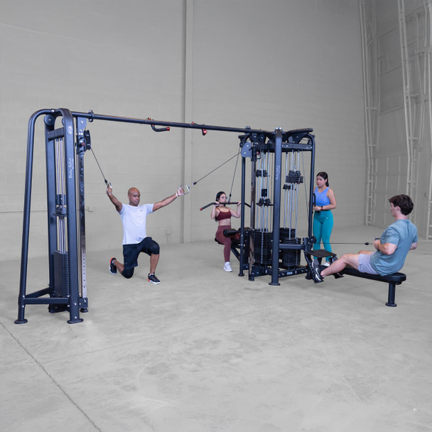Body-Solid (SJG500) 5-Stack Jungle Gym in Commercial Fitness Center