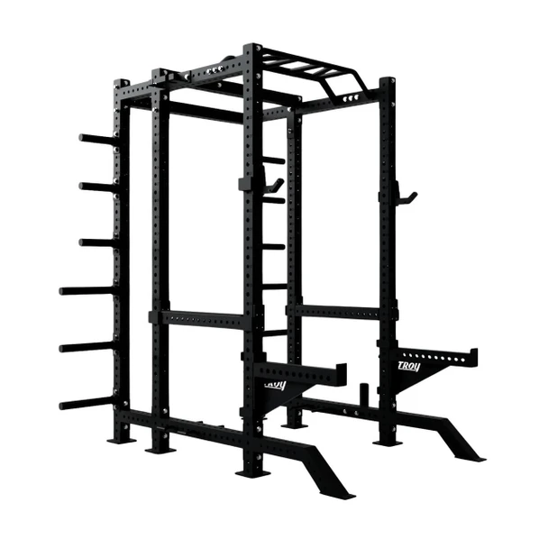 Troy Commercial Power Rack - (Package 3) w/ Black Frame