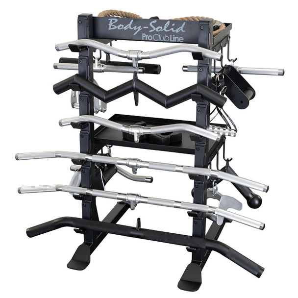 Body-Solid Training Accessory Stand with Optional Gym Attachments