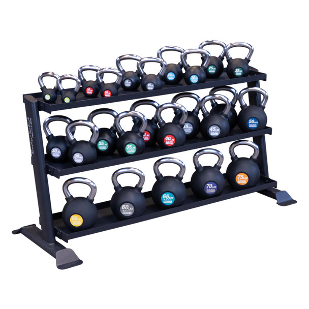 Body-Solid SRK200 Kettlebell Rack w/ Optional Weights
