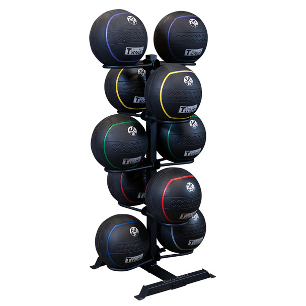 Body-Solid Rubber Ball Storage Stand with Optional Wall Balls
