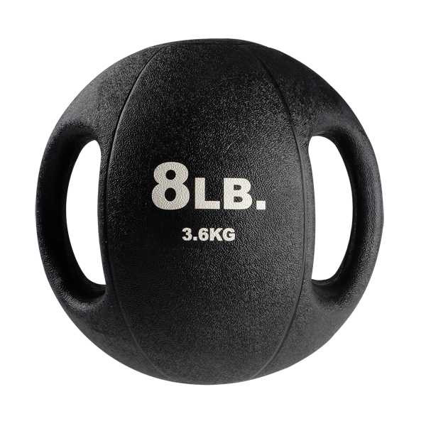 Body-Solid 8 lb Dual-Grip Med Ball