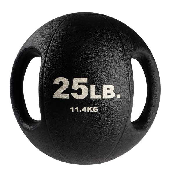 Body-Solid Dual-Grip Medicine Ball - 25 lb