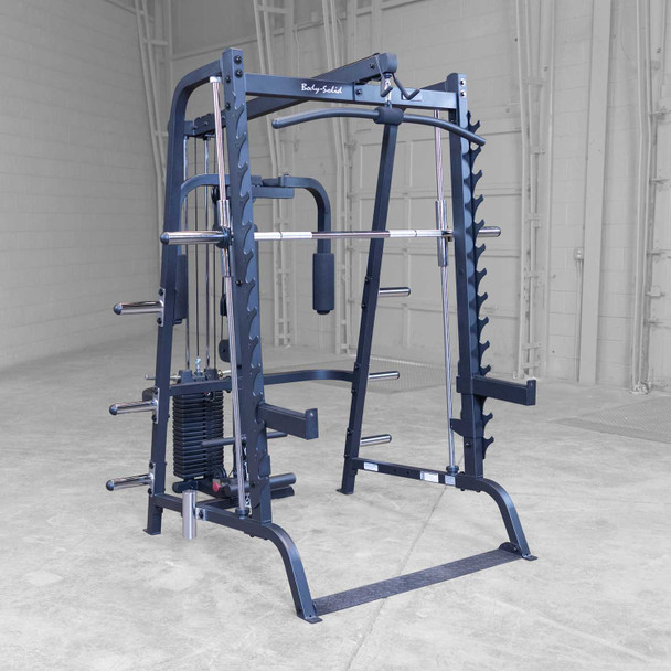 Body-Solid Series 7 Smith Machine Gym Package - Bench Removed