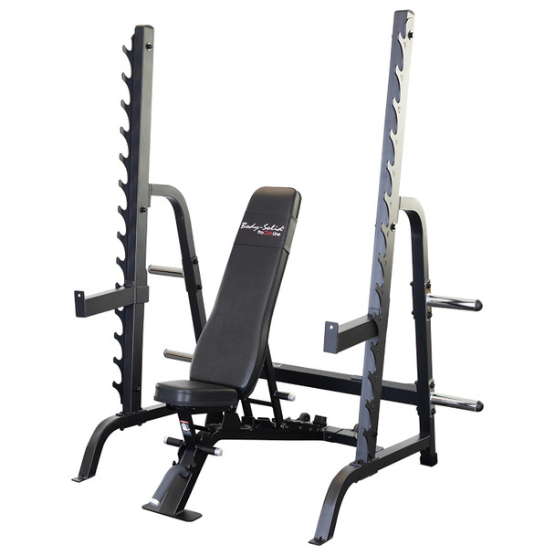 Body-Solid (SDIB370) Weight Bench & Rack - Weight Bench in High Incline